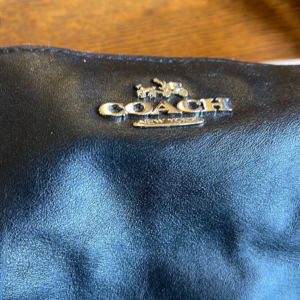 Coach Black Leather Handbag